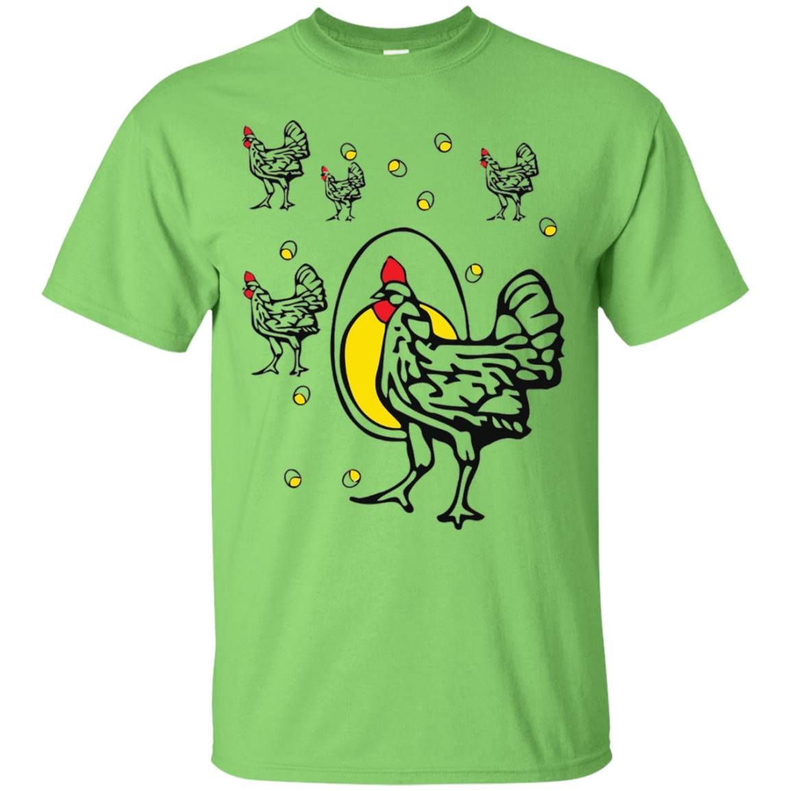 Roseanne Chicken Shirt Lime Shirt