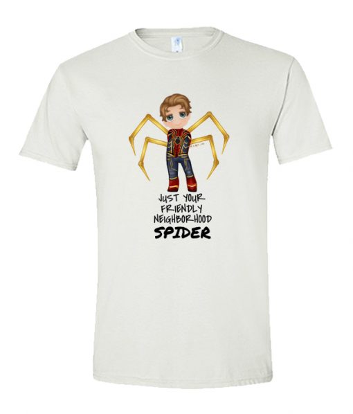 Iron-Spider Infinity War Spider-Man Tom Holland Chibi Fanart RS t shirt