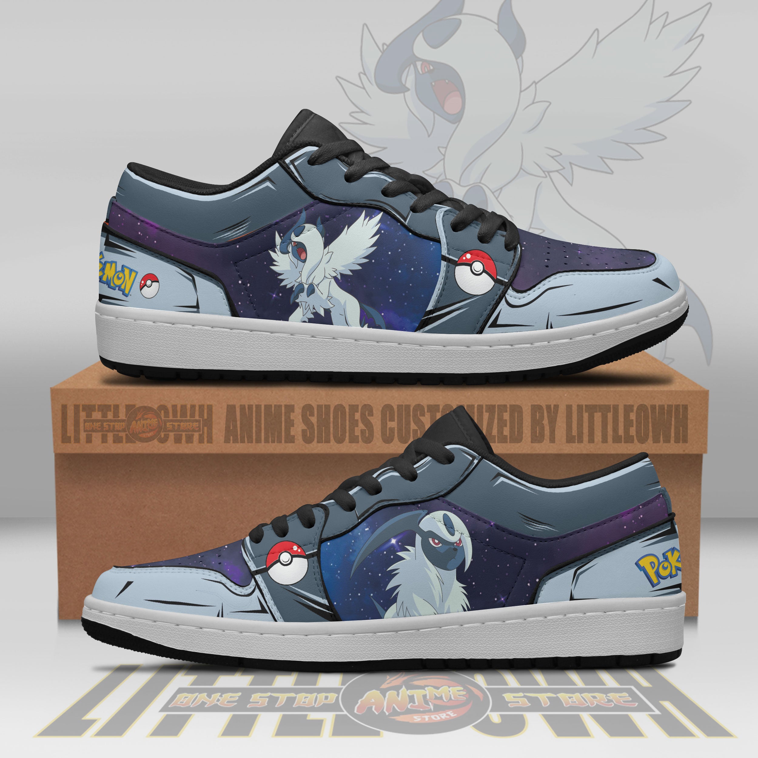 Absol Pokemon Anime Shoes Custom Jd Low Sneakers