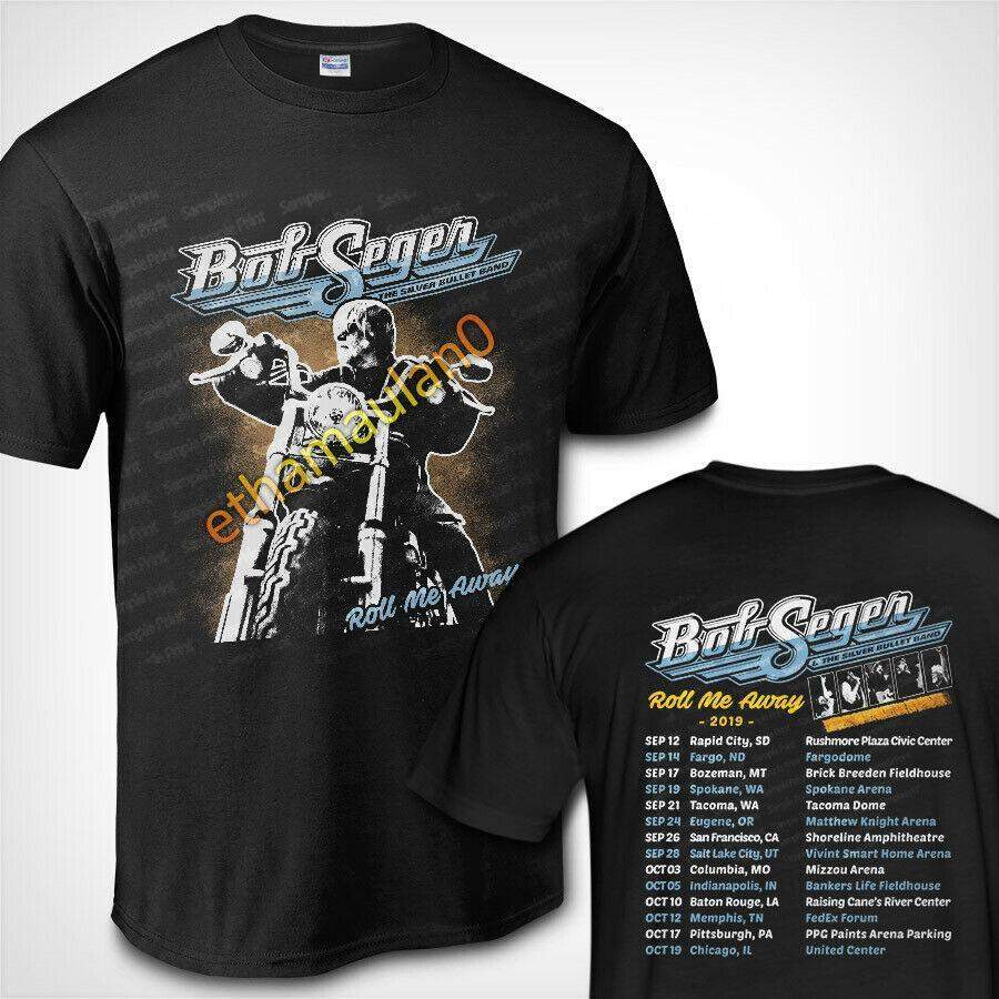 Bob Seger Roll Me Away Tour Dates 2019 T-Shirt