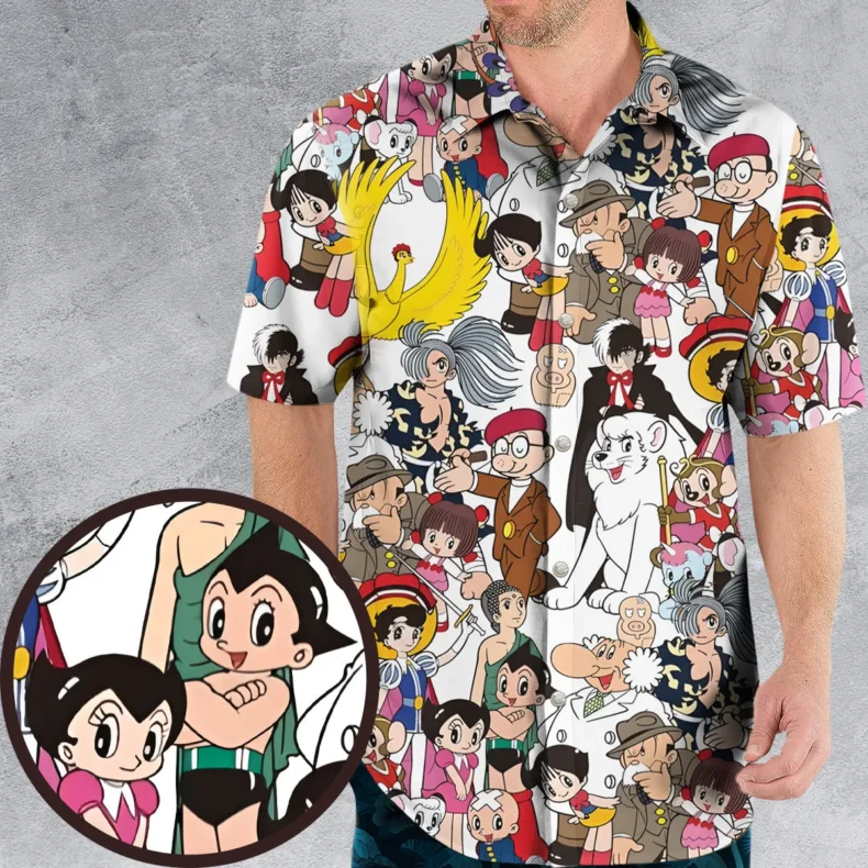 Mighty Atom Astro Boy Hawaiian Shirt