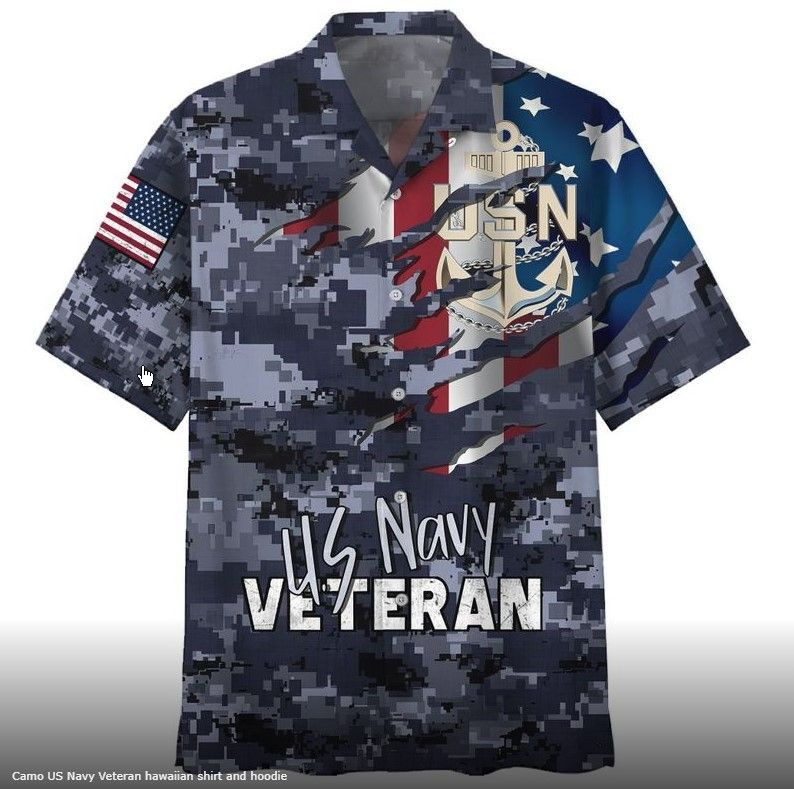 Cammo Us Navy Veteran Hawaii Shirt Ha97811