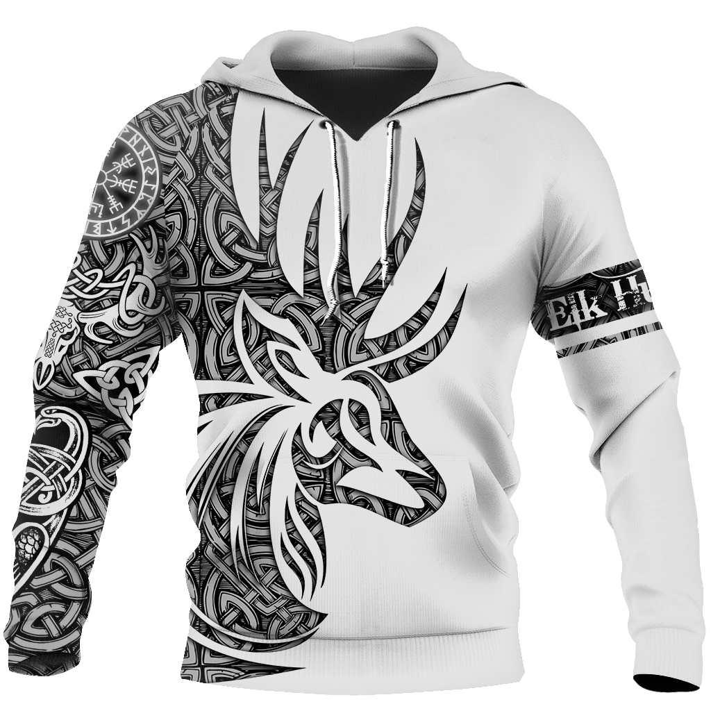 Vegvisir Deer Viking All Over Printed Shirt – Am Style Design