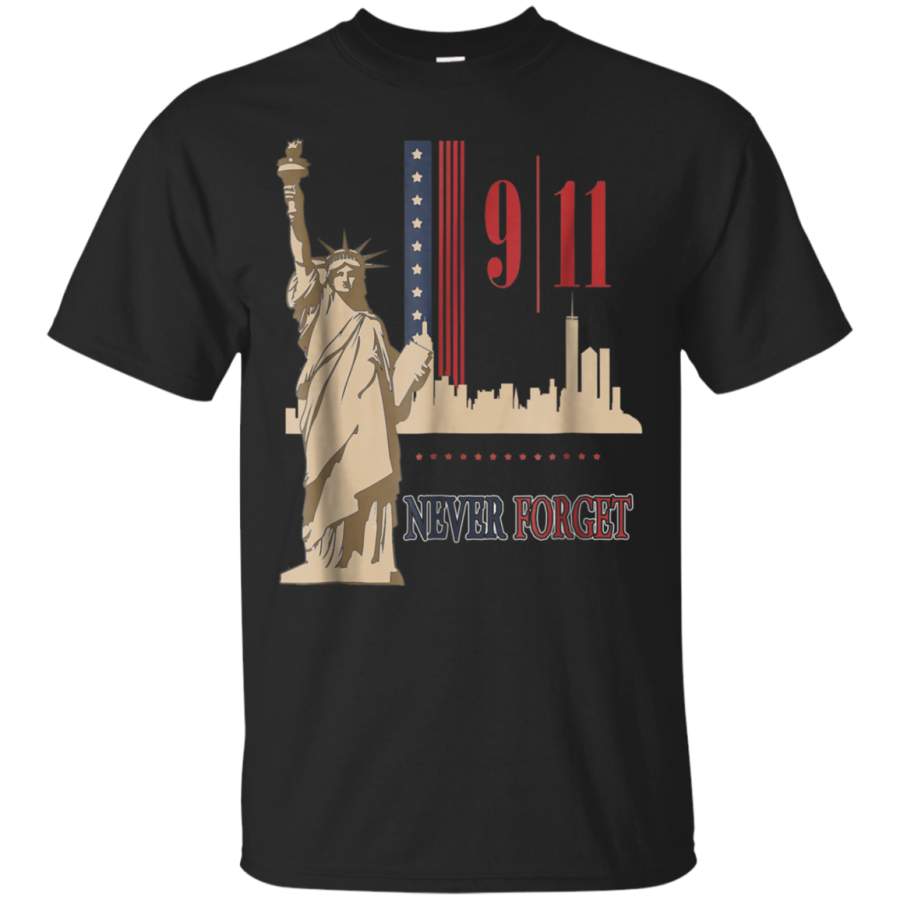 AGR 911 We Will Never Forget T-Shirt Patriot Day