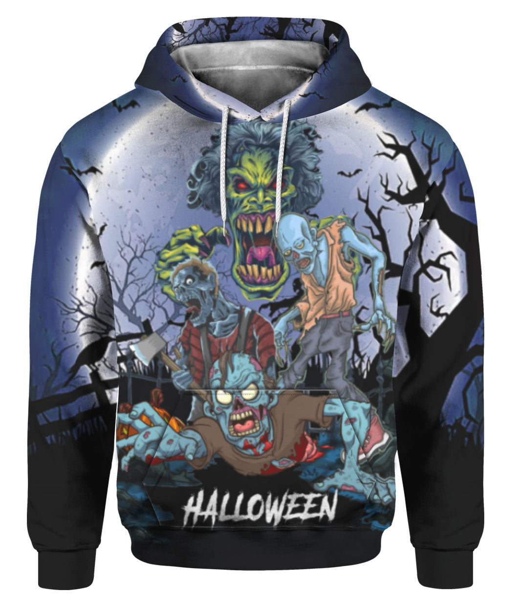 Oragontee Zoombie Halloween 3D All Over Print | For Men & Women | Adult | Hp1225