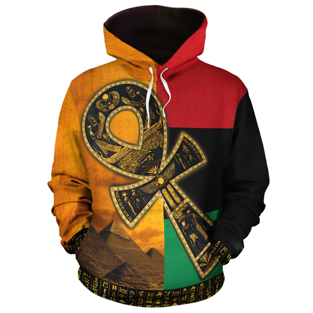 Greek Life Hoodie Egyptian Ankh Haft Hoodie Karipun