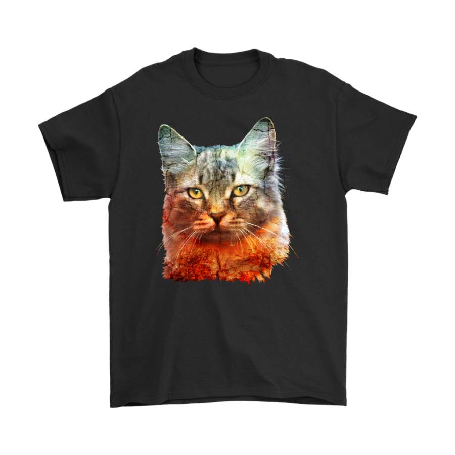 Cat T-Shirt – Animal Face T-Shirt