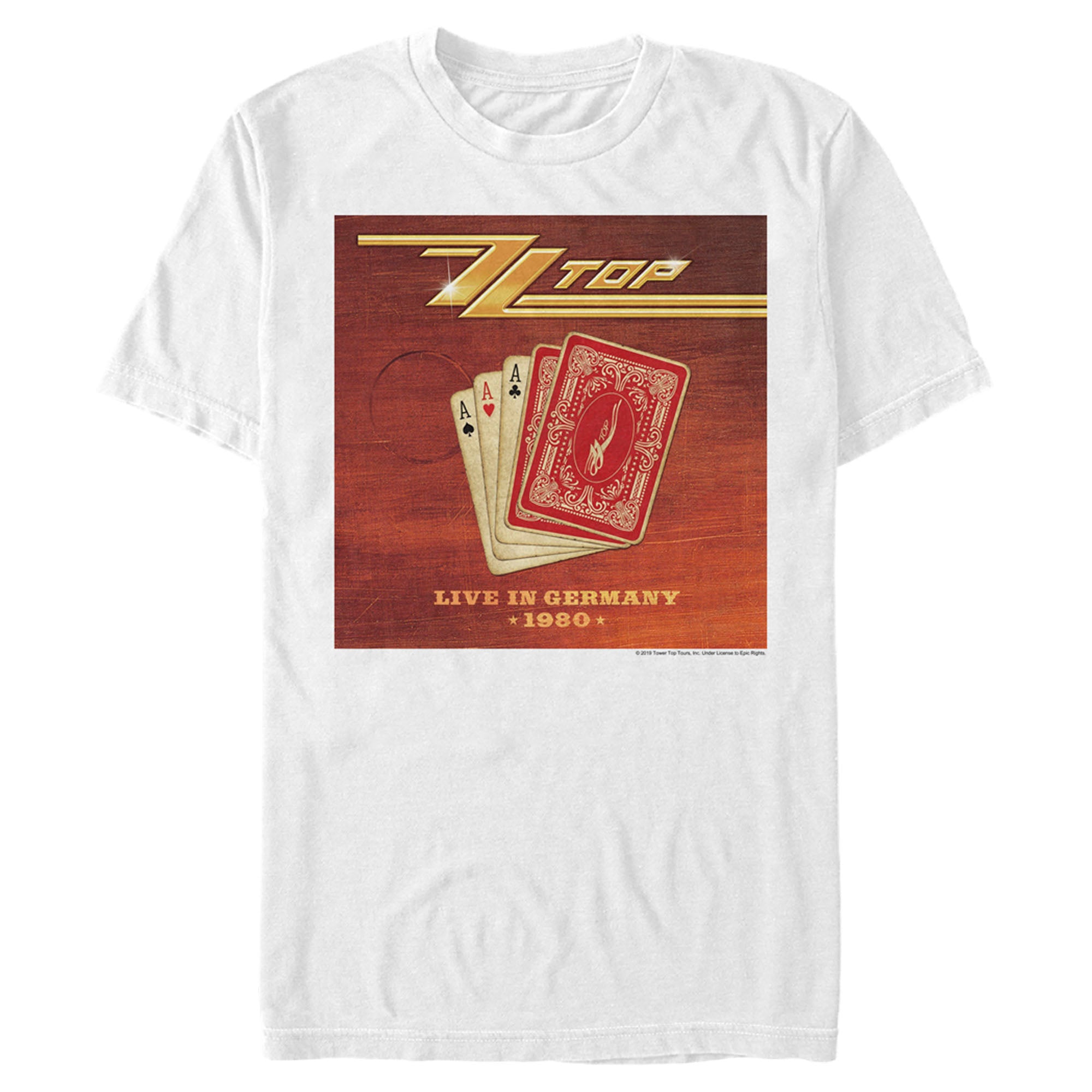 Zz Top Men’S Live In Germany  T-Shirt