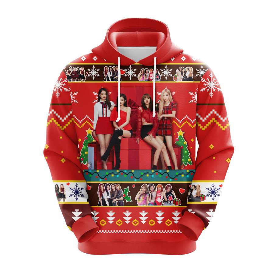 Black Pink Christmas cute Noel Mc Ugly Hoodie – Amazing Gift idea