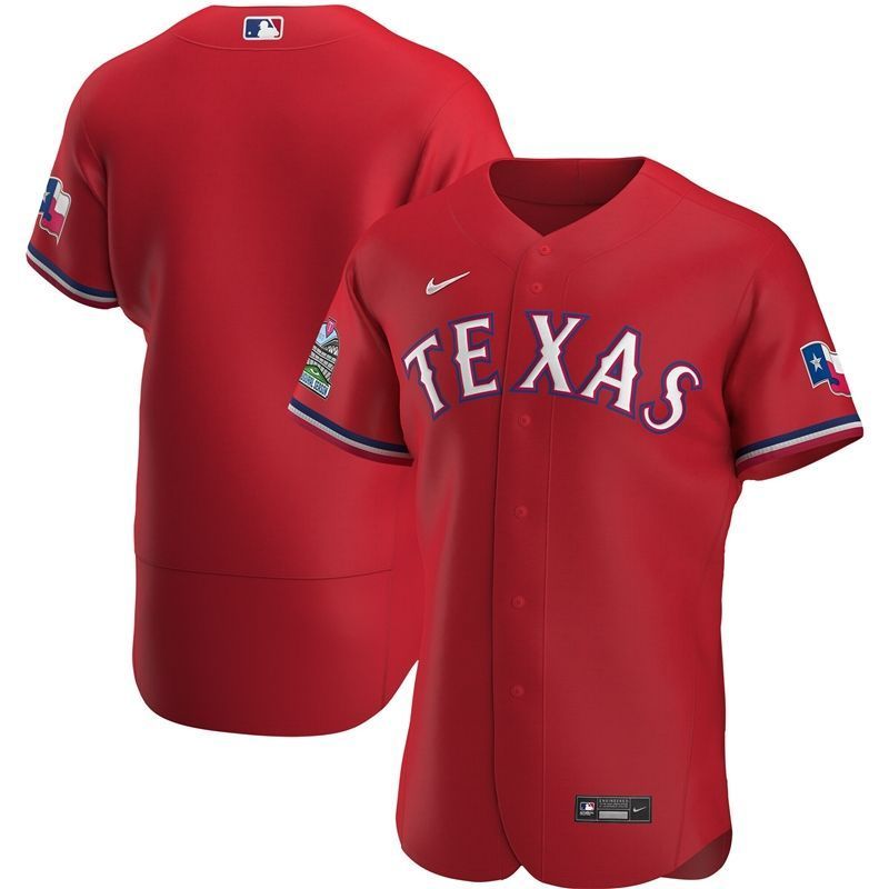 Texas Rangers 2020 MLB Red Jersey