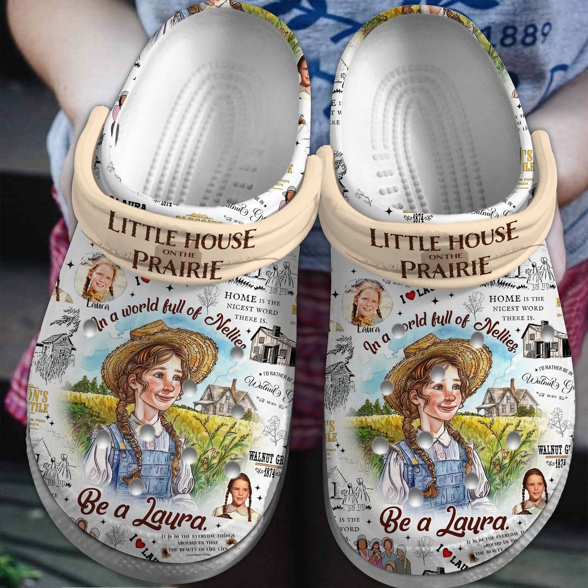 Little House On The Prairie Tv Series Crocss Clogs For Men Women And Kid Tr1805898660