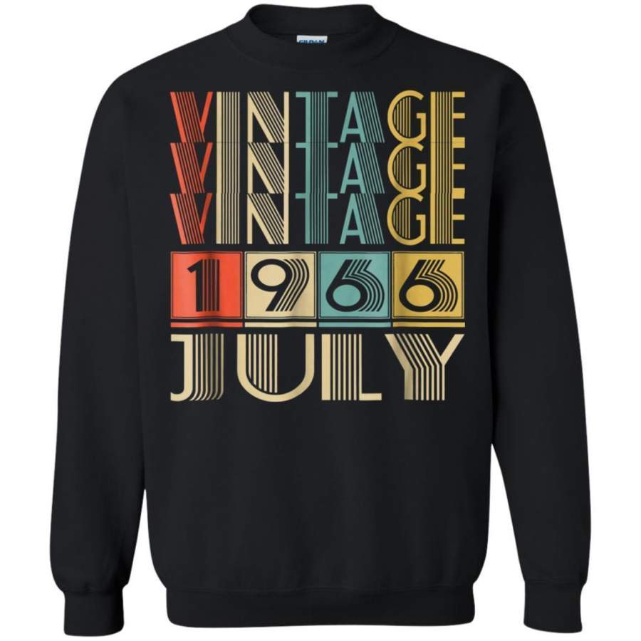 AGR Retro Vintage 1966 Born Classic Sweatshirt