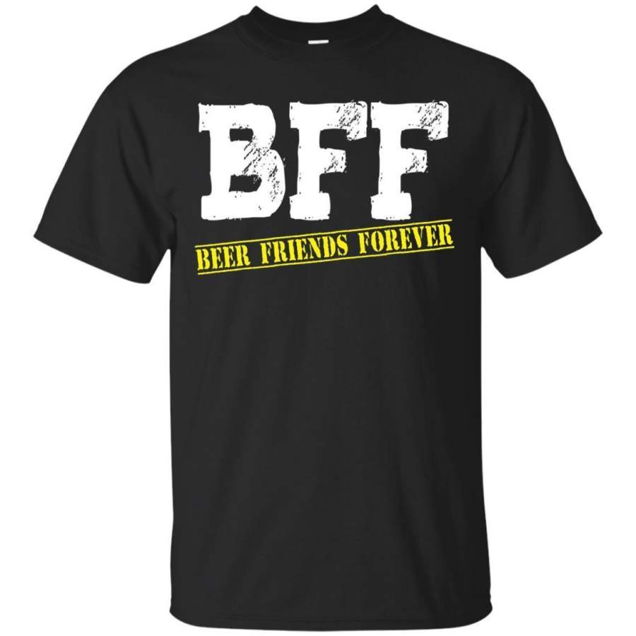 AGR Bff Best Beer Friends Forever Funny Beer Lover Tshirt Jaq T-shirt