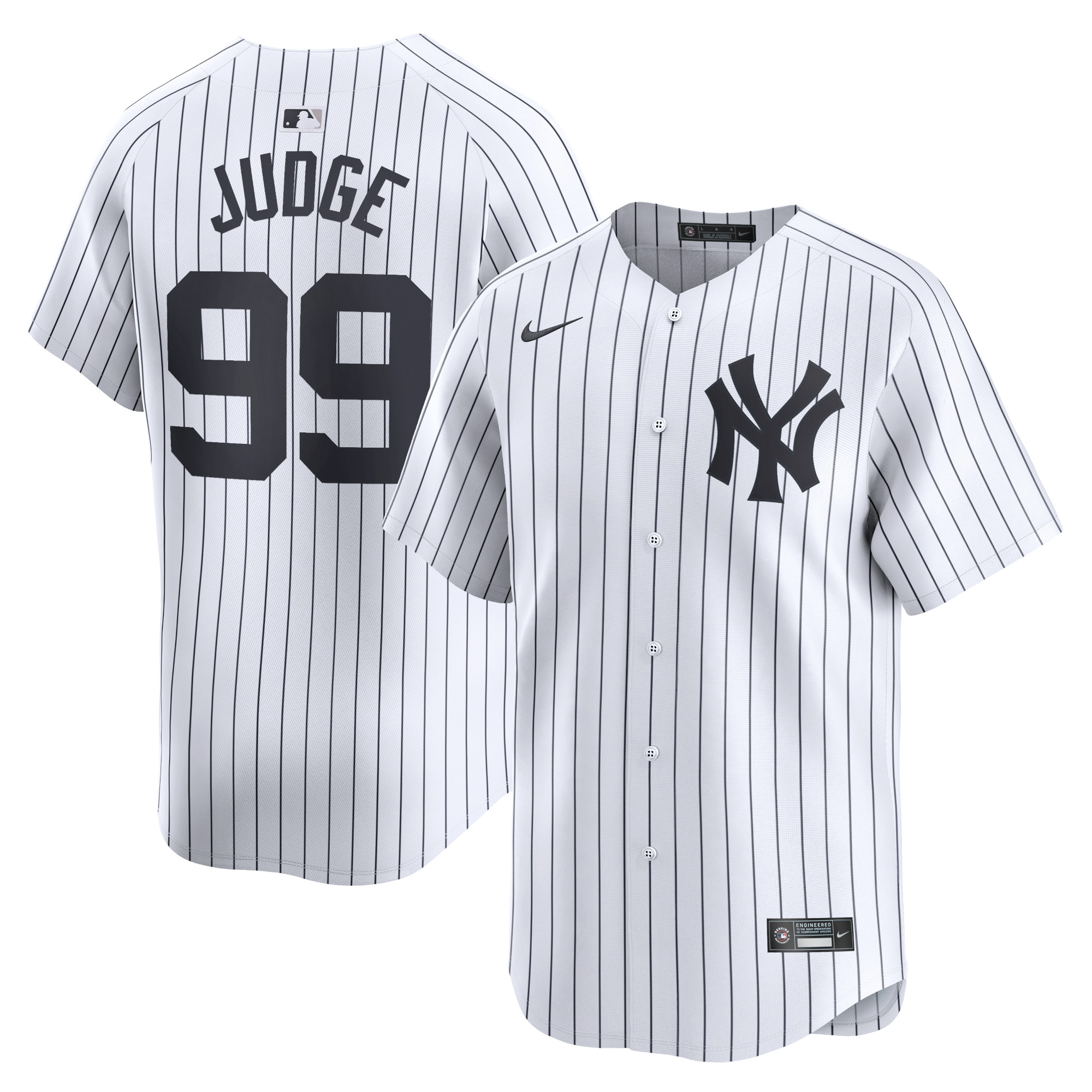 Aaron Judge New York Yankees Home Limited Player Jersey – White 2