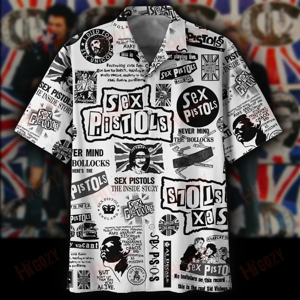 Sex Pistols Band Hawaii Shirts Ha23243