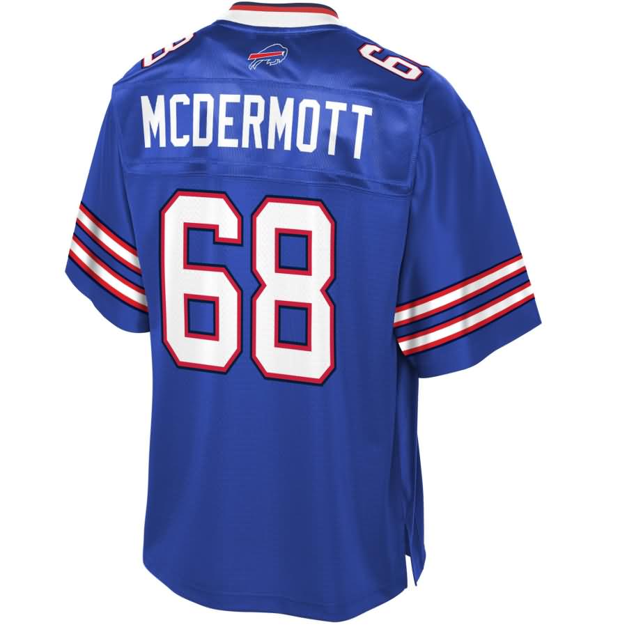 Conor Mcdermott Buffalo Bills NFL Pro Line Team Color Player Jersey – Royal