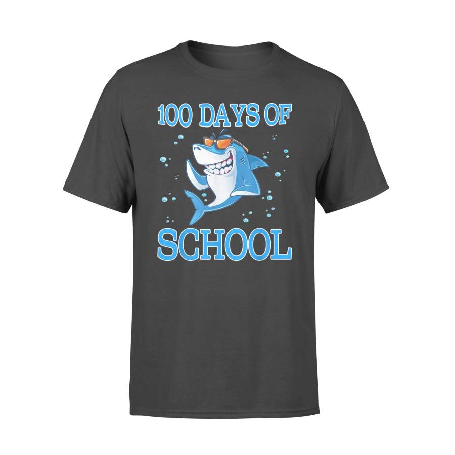 100 Days Of School Shark Shirt – Standard T-shirt