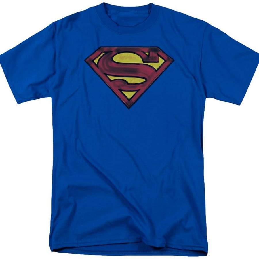 Chest Logo Superman T-Shirt – Kabusvuya