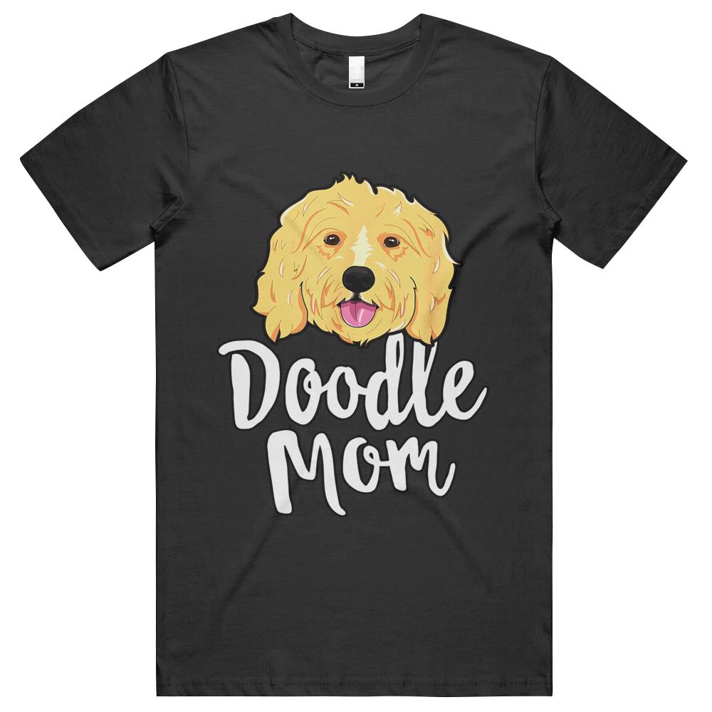 Doodle Mom  Women Goldendoodle Dog Puppy Mother Men T Shirts