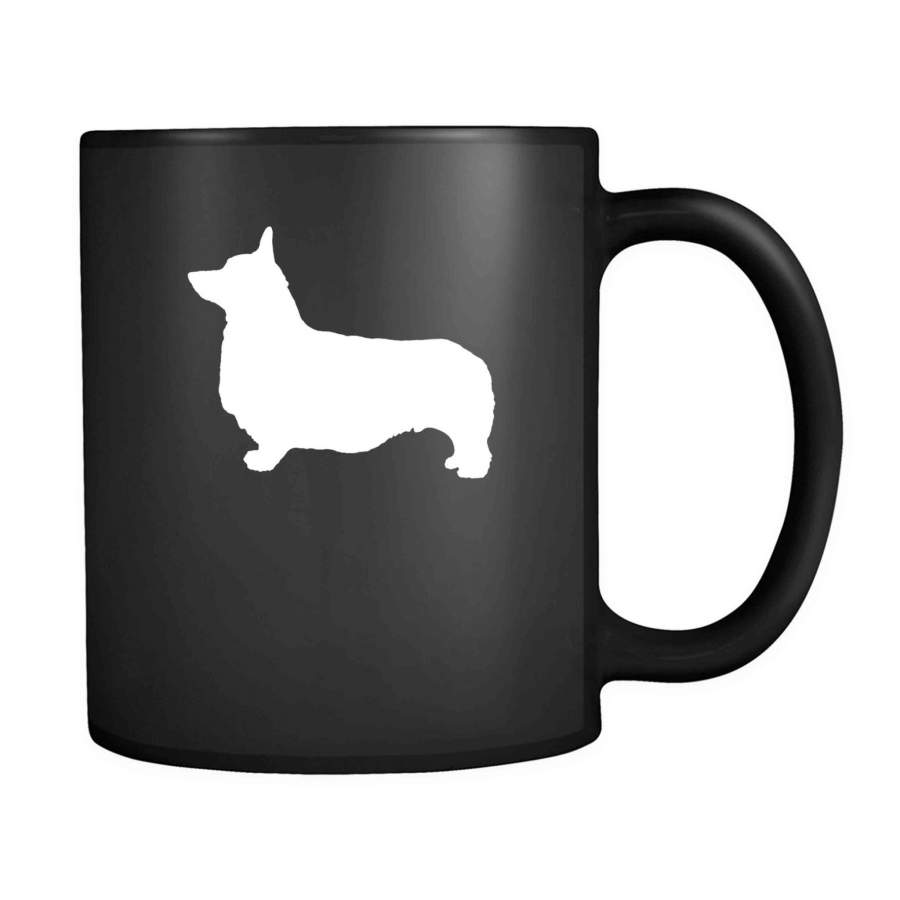 Welsh Corgi Silhouette Animal Pet Dog 11oz Mug