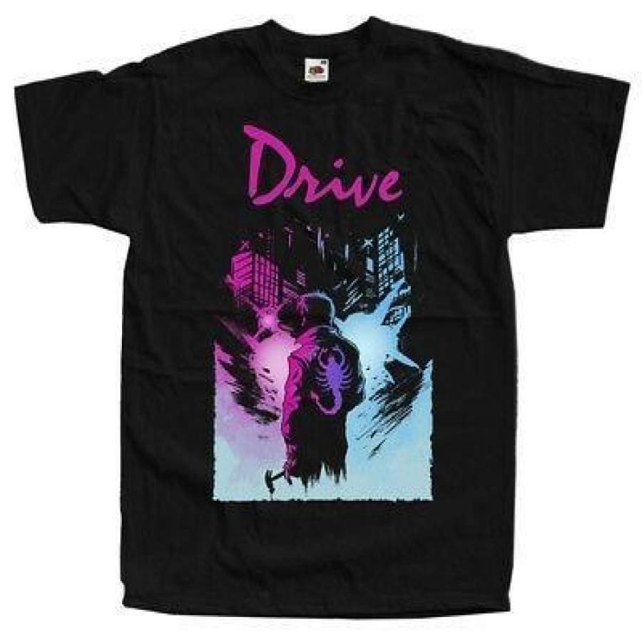 Drive V5, Movie Poster, Ryan Gosling,  Black T-shirt