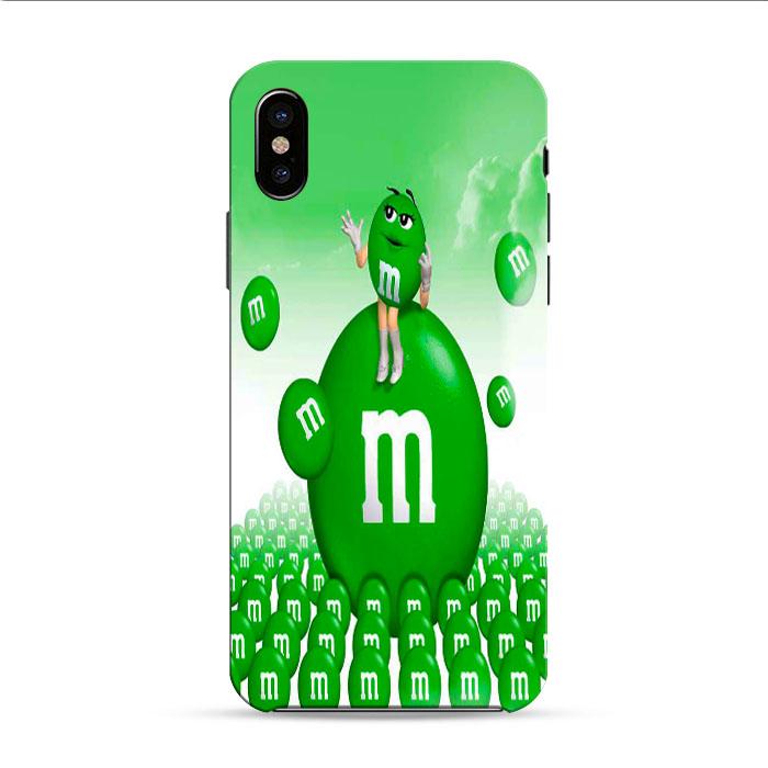 M&M’S Green Candy iPhone XS 3D Case