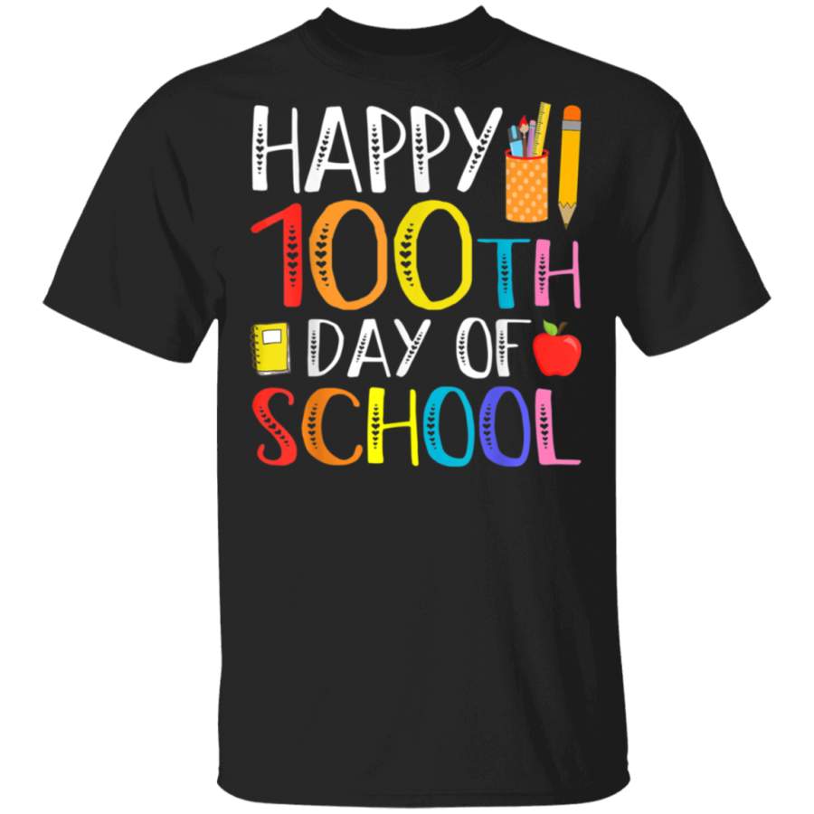 100 Days Of School Teacher And Student T-Shirt