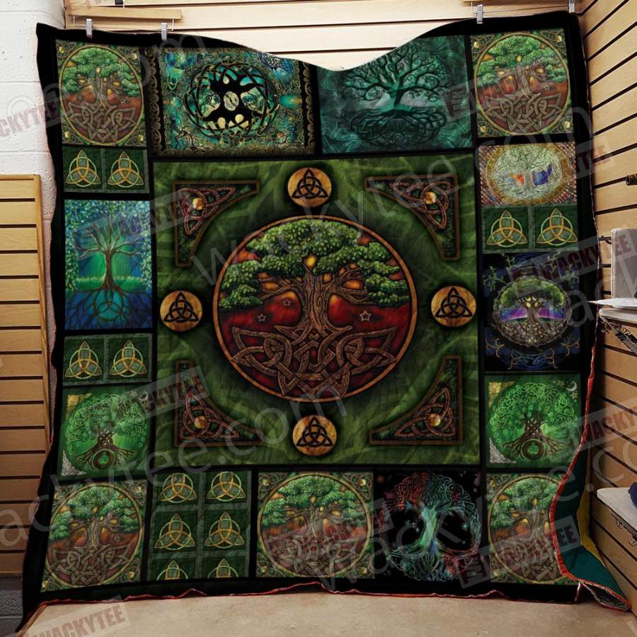 Irish 3D Quilt Blanket