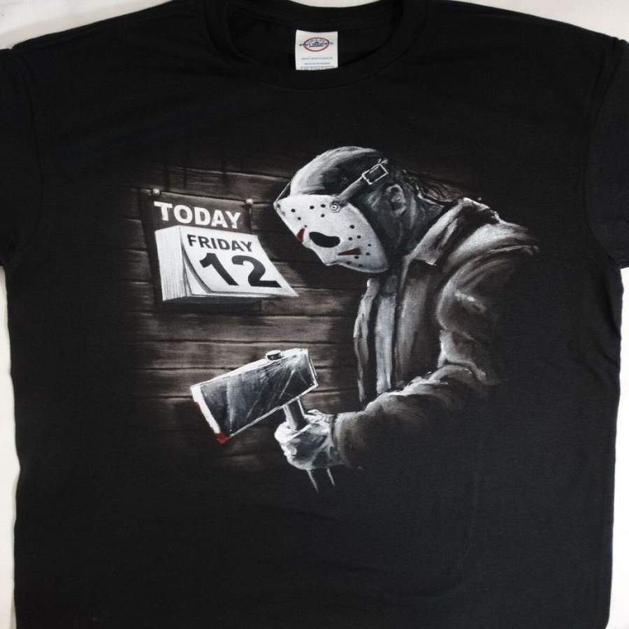 Friday The 13th Horror Movie Jason Voorhees Sad Friday The 12th T-Shirt