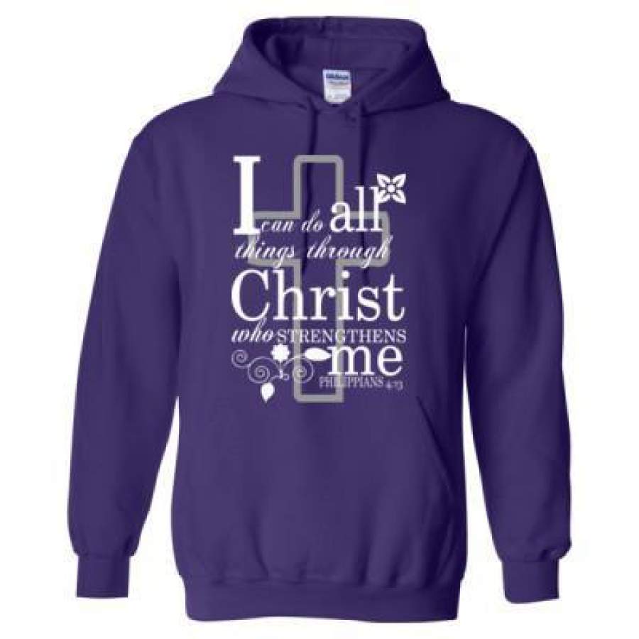 AGR I Can Do All Things Through Christ Who Strengthens Me – Heavy Blend™ Hooded Sweatshirt