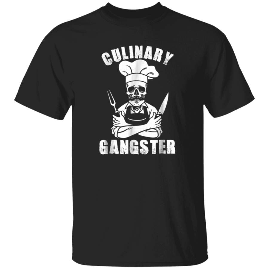 Culinary Gangster Cool Cooking Guru T-Shirt