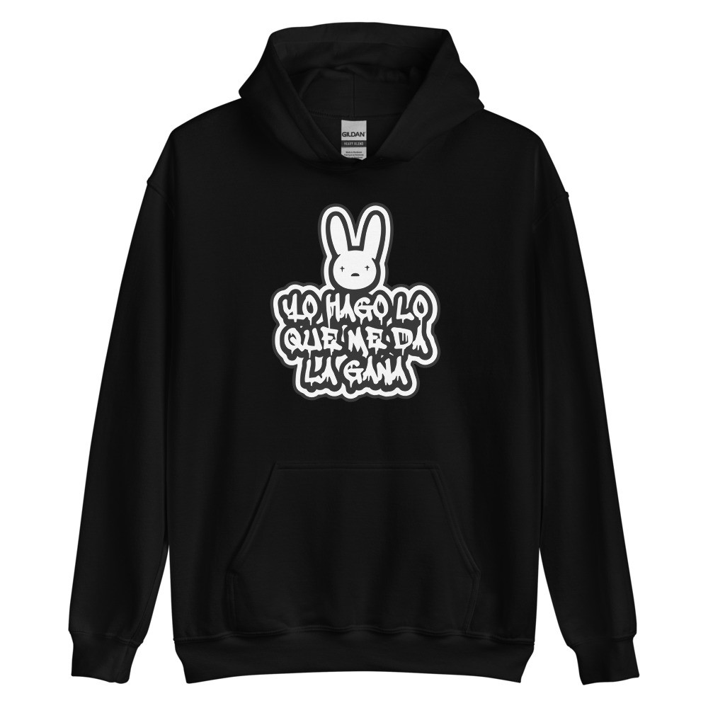 Bad Bunny Merch Yhlqmdlg Bad Bunny Pullover Hoodie