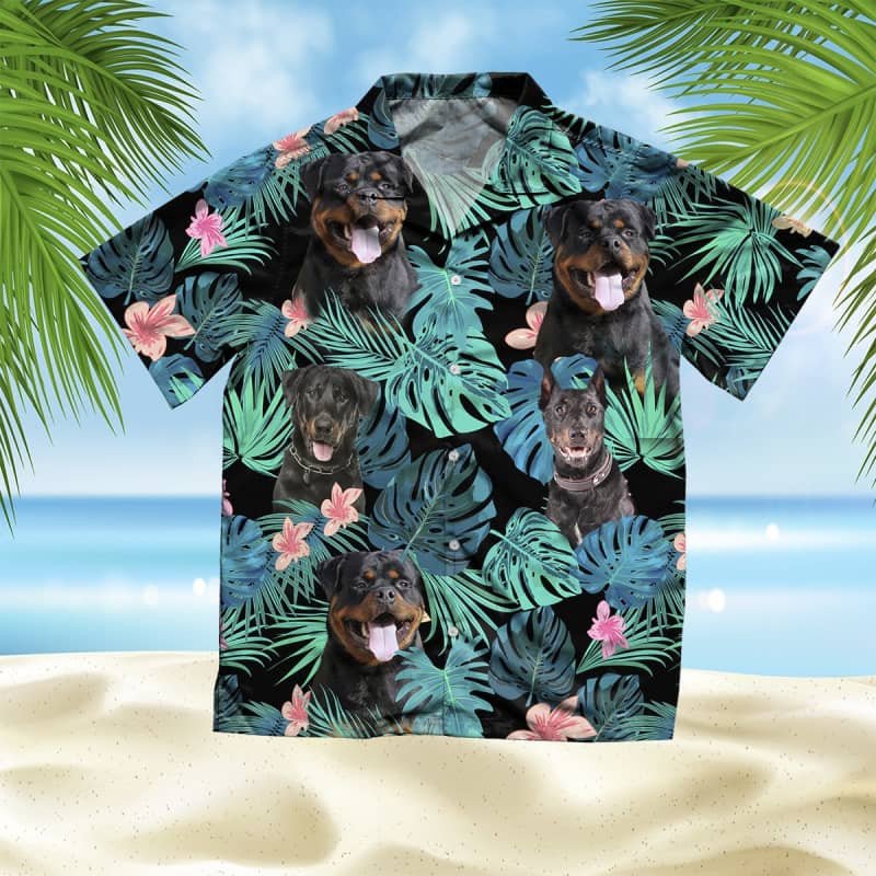 Felacia Beauceron Summer Leaves Hawaii Shirt Ha69549