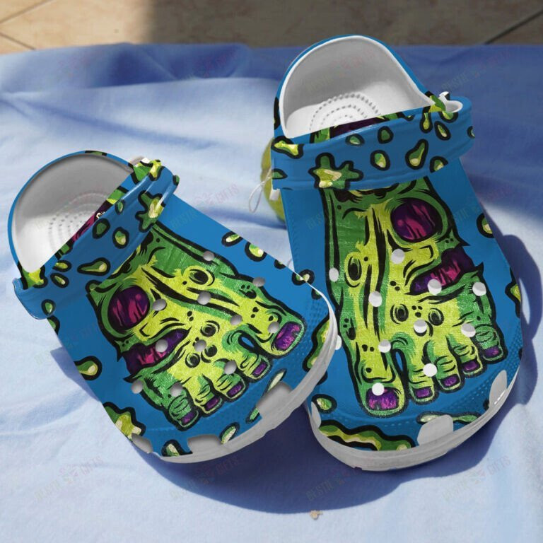 Zombie Feet Shoes Clogs Birthday Halloween Gifts For Men Women