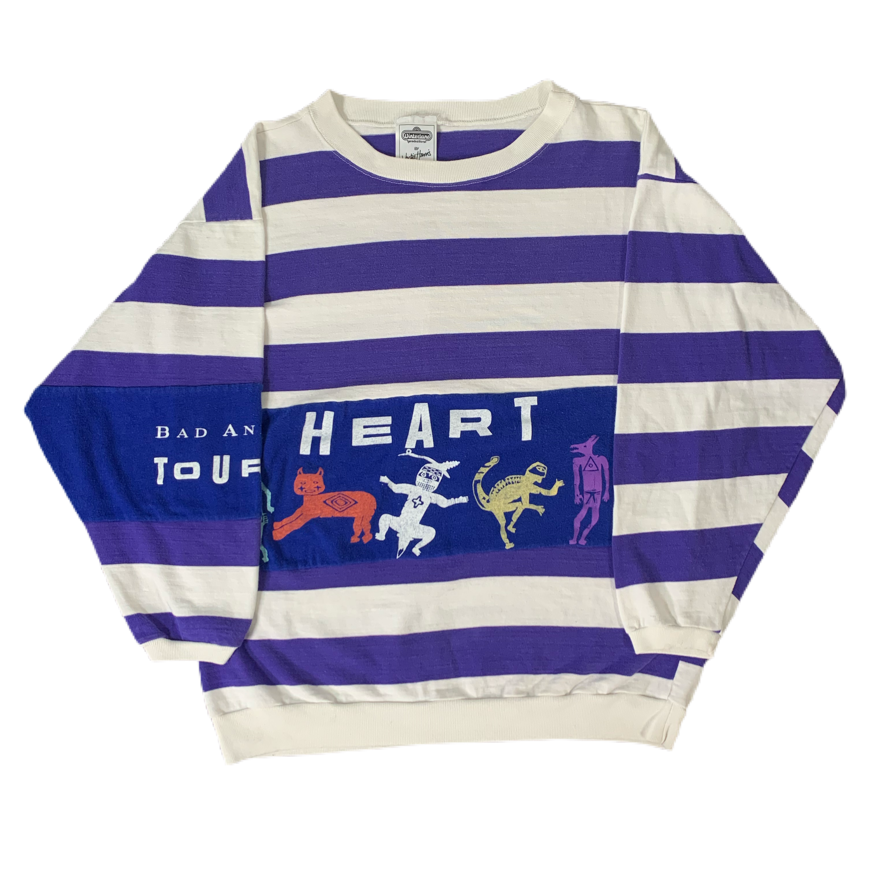 Vintage Heart “Bad Animals” Sweatshirt