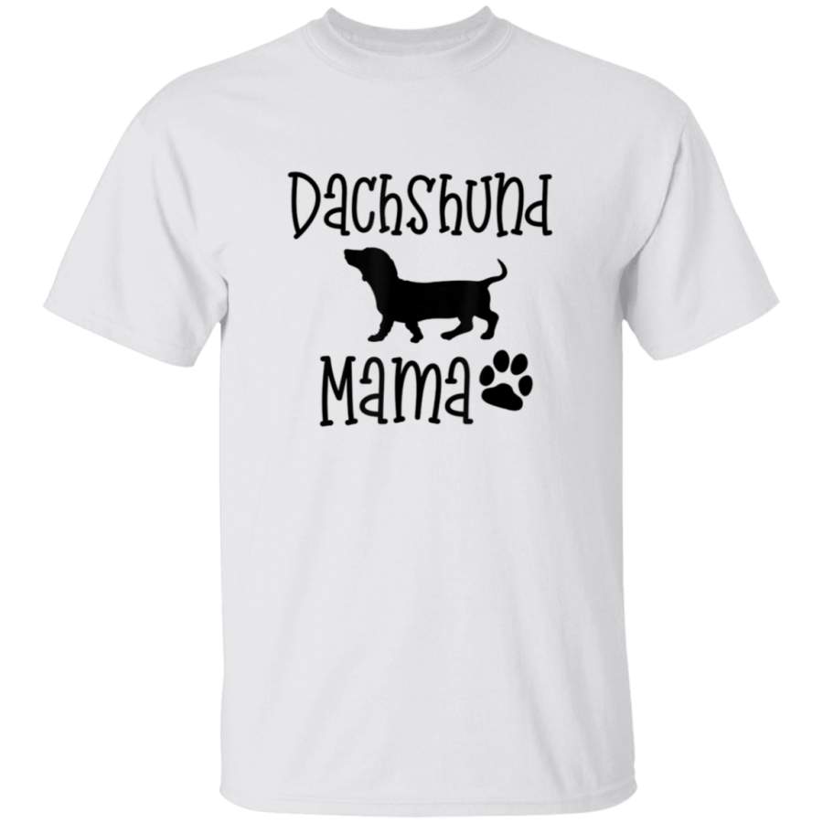 Dachshund Mama Funny Doxie Mom Wiener Dog Breed Gift Cute TShirt