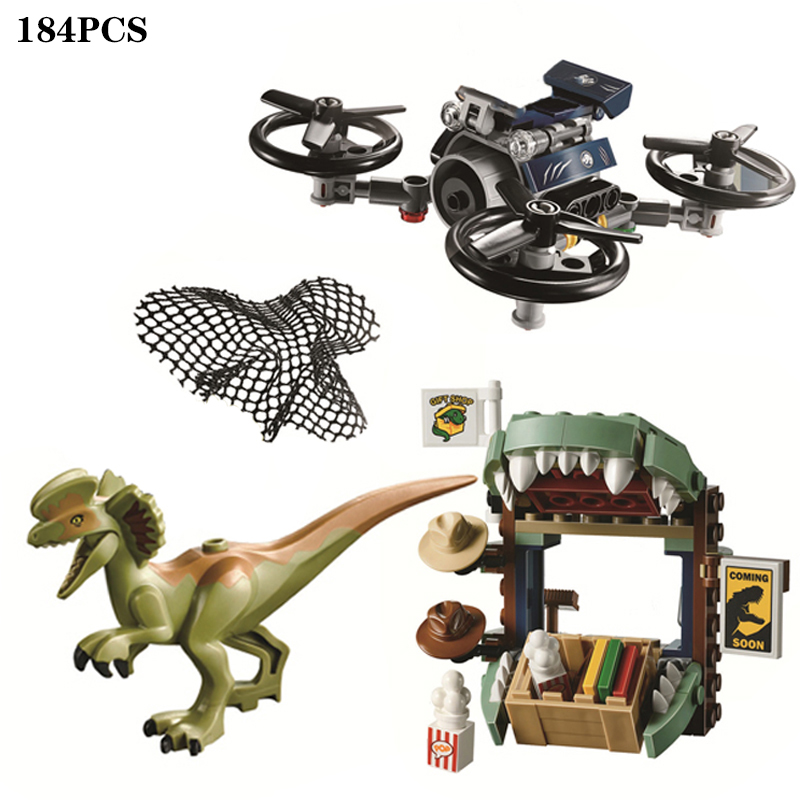 2022 Jurassic World Dinosaur Set with 11580 10925 10924 10920 Model Building Blocks Bricks Non-remote Control Building Block Toy alx