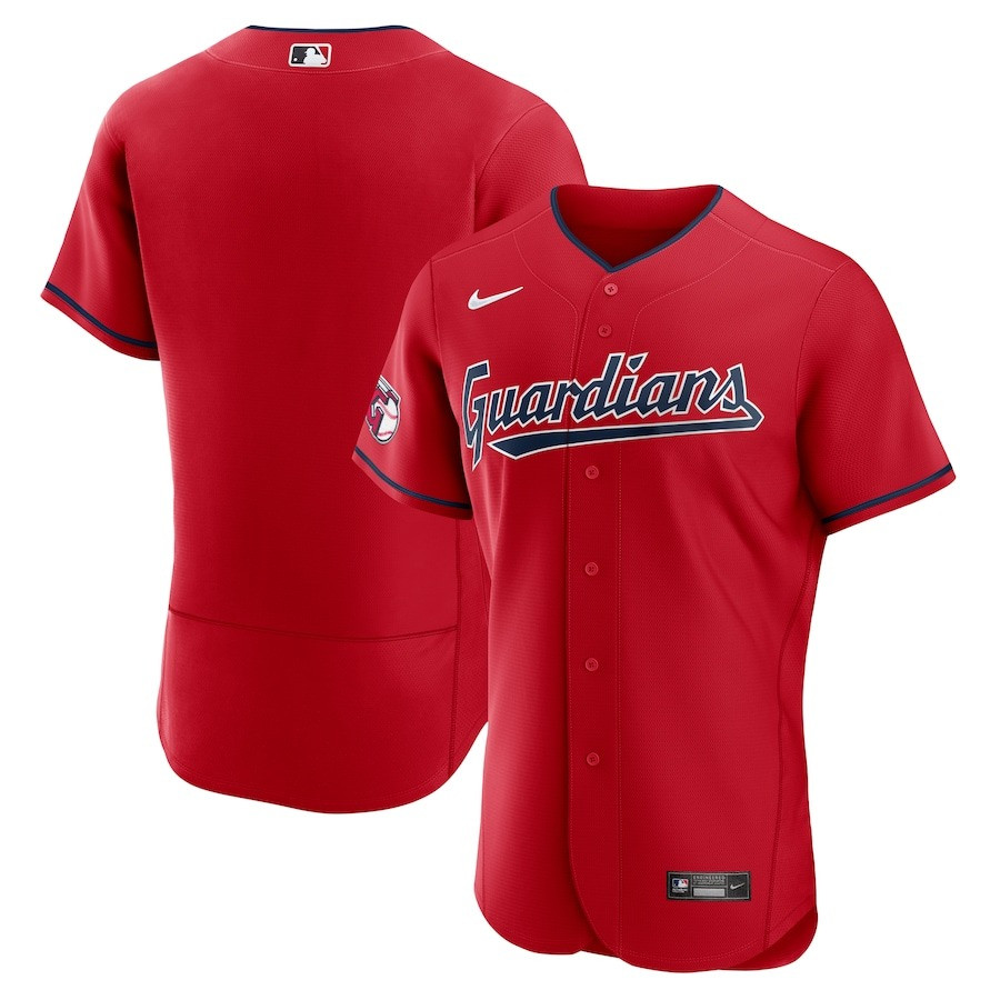 Cleveland Guardians MLB Baseball Team Red Alternate Team Red Jersey For Guardians Fans