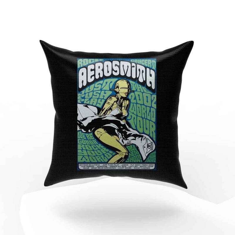 Aerosmith Just Push Play Pillow Case Cover