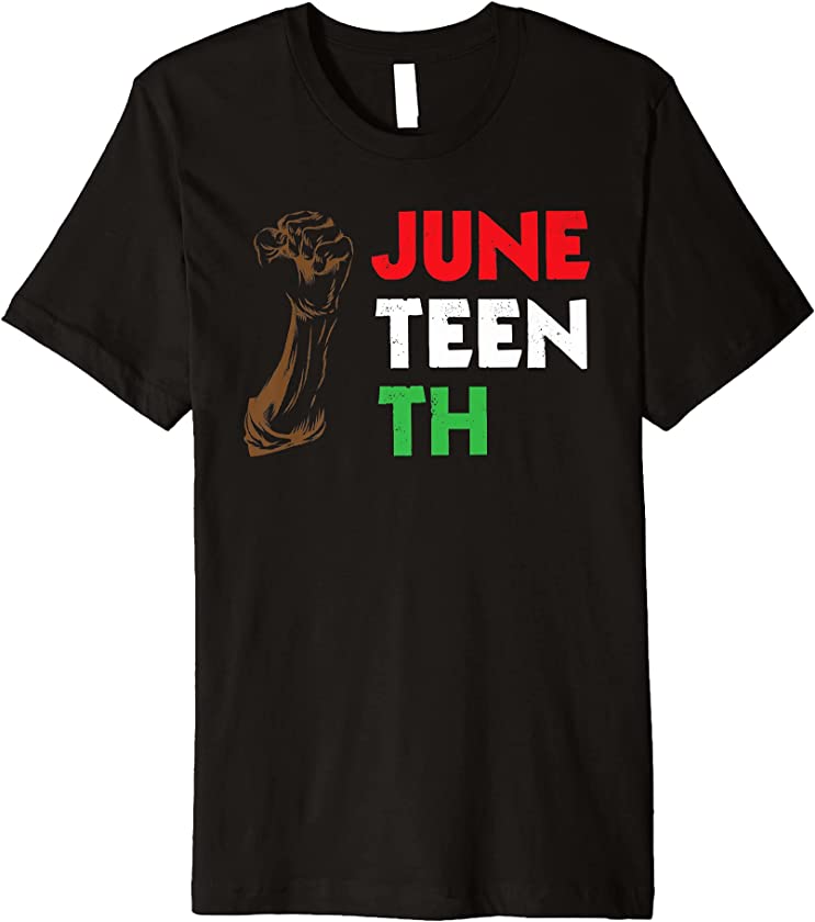 Juneteenth Black Power Fist Premium T-Shirt