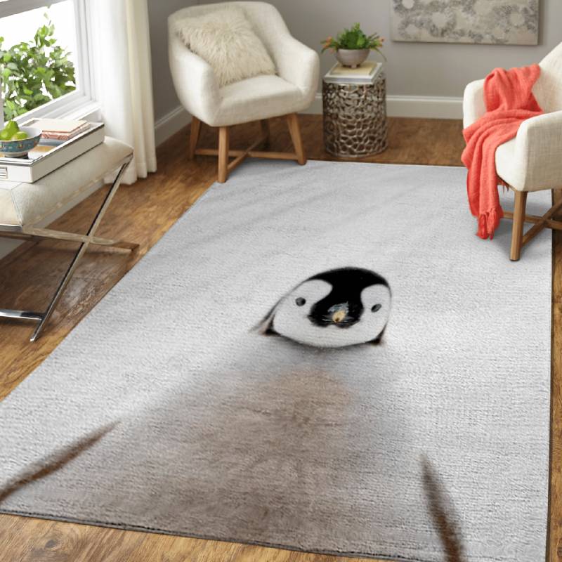 baby penguin bird animals – Animals Area Rug Carpet