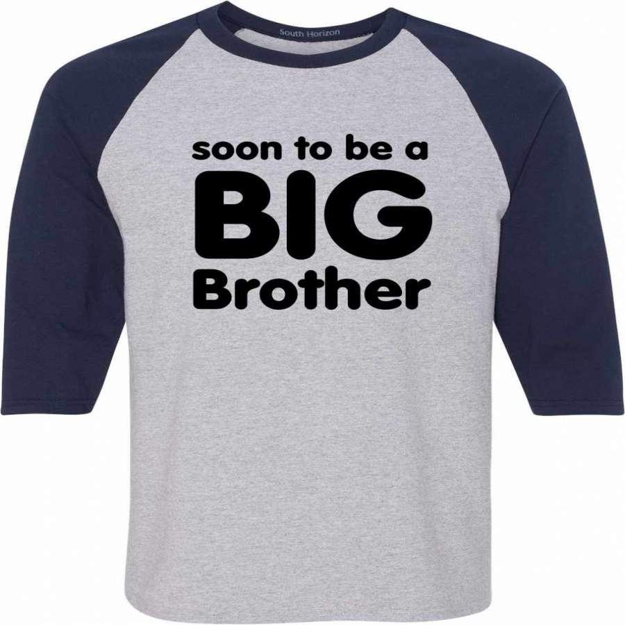 Soon to be a BIG BROTHER Baseball Shirt
