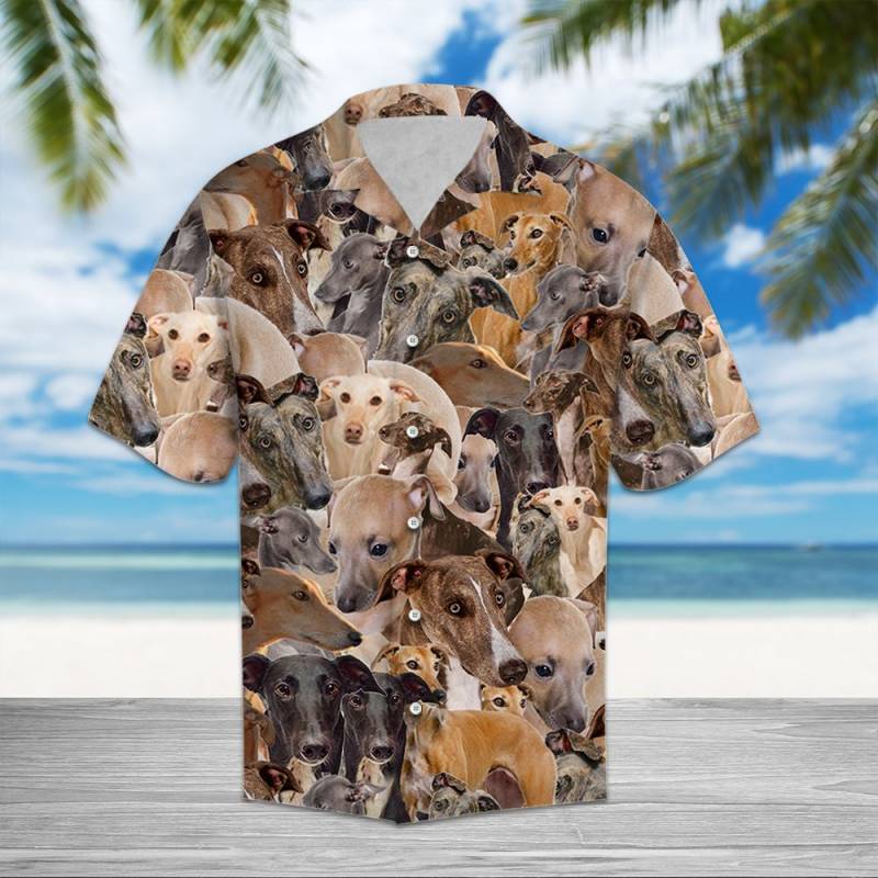 Greyhound Awesome Hawaiian Shirt Ha16924