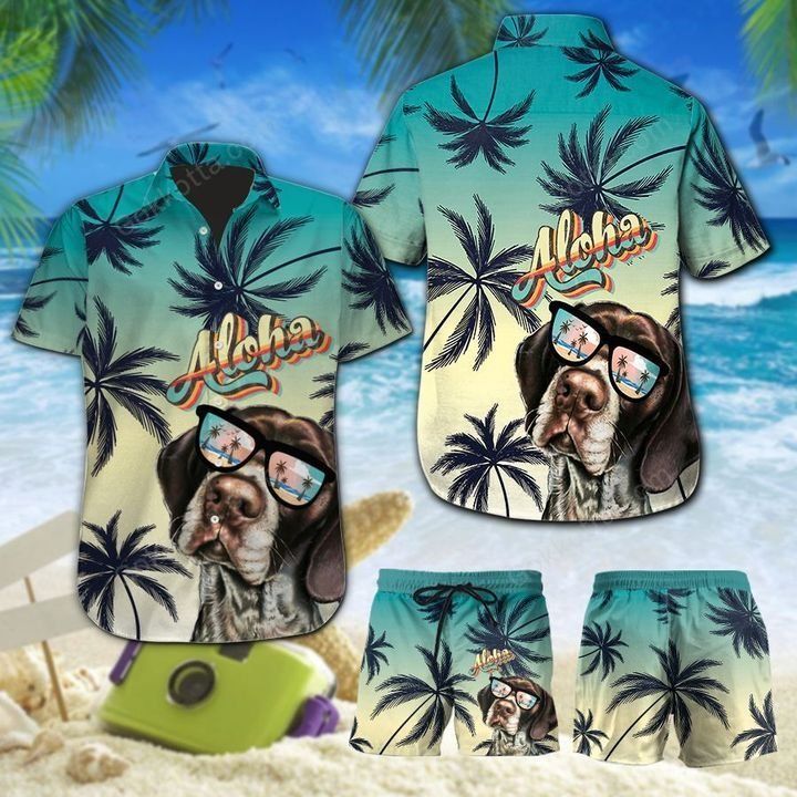 German Hawaiian Shirt Beach Short Ha57371