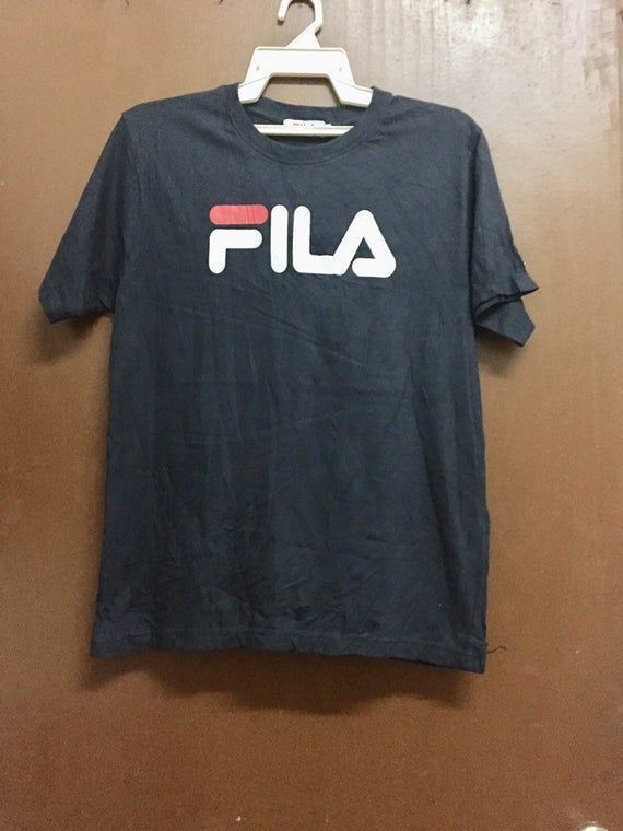 Fila Logo Crew Neck Big Logo Short Sleeve Shirt