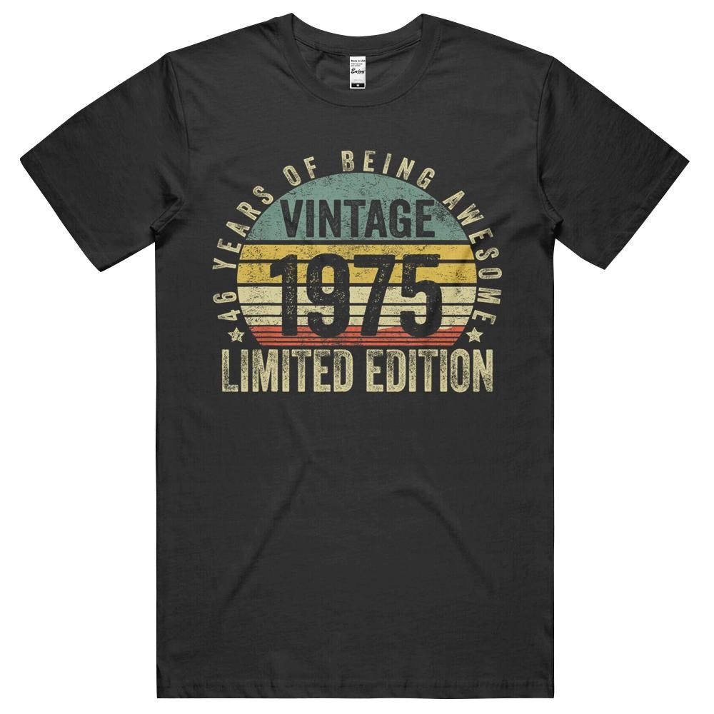 46 Year Old Gifts Vintage 1975 Limited Edition 46th Birthday Unisex Shirt