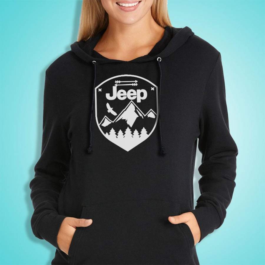 Jeep Adventure Art Women’S Hoodie