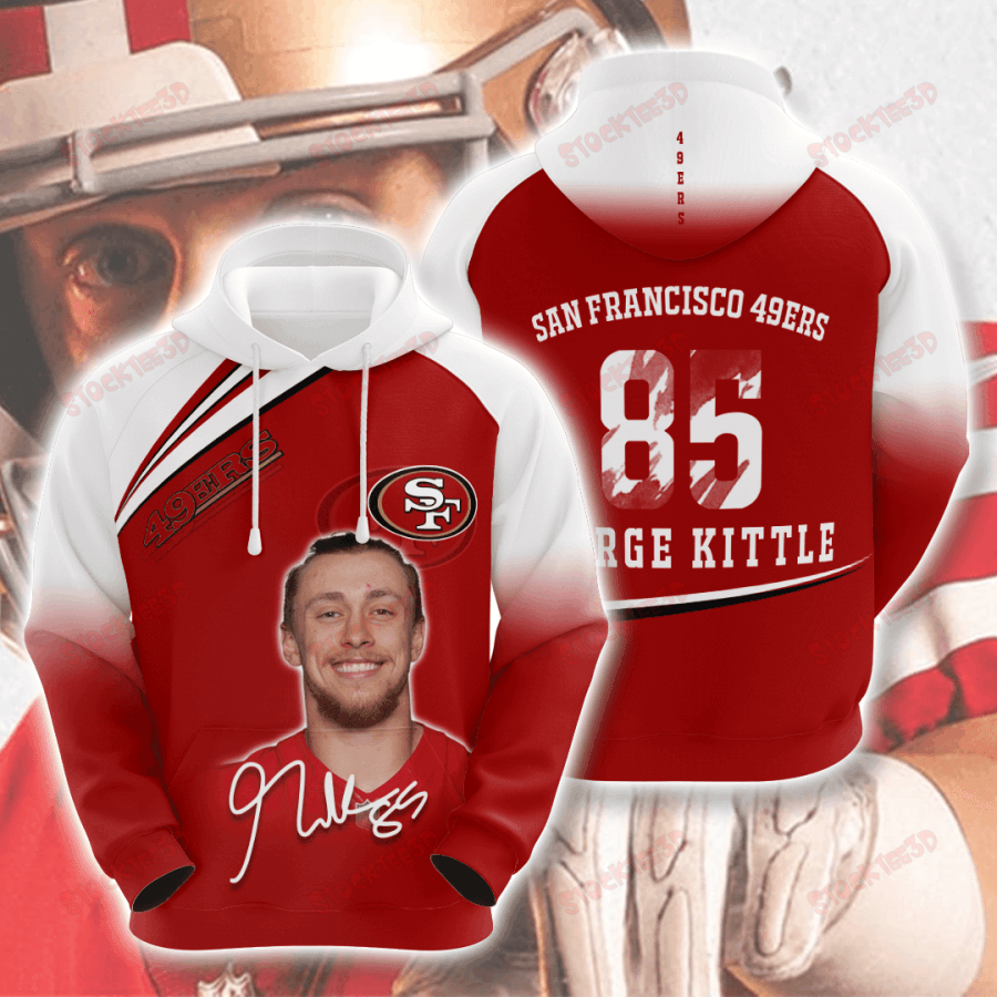 San Francisco 49Ers 3D Hoodie