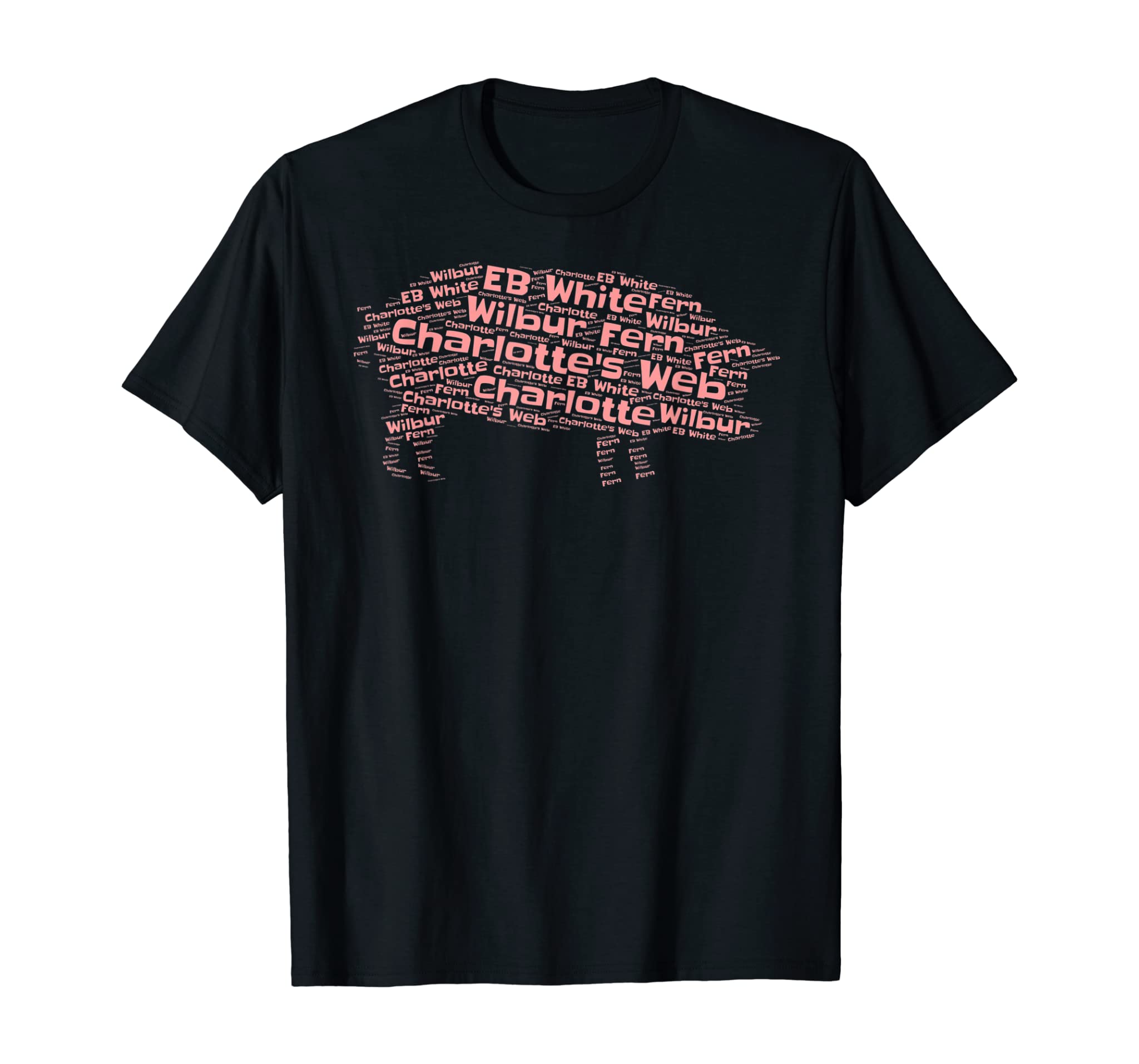 Charlotte’s Web Wilbur Pig Literary T-Shirt