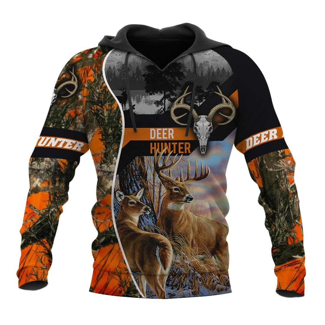 Spread Stores Deer Hunting Camouflage All Over Print Shirt For Men And Women